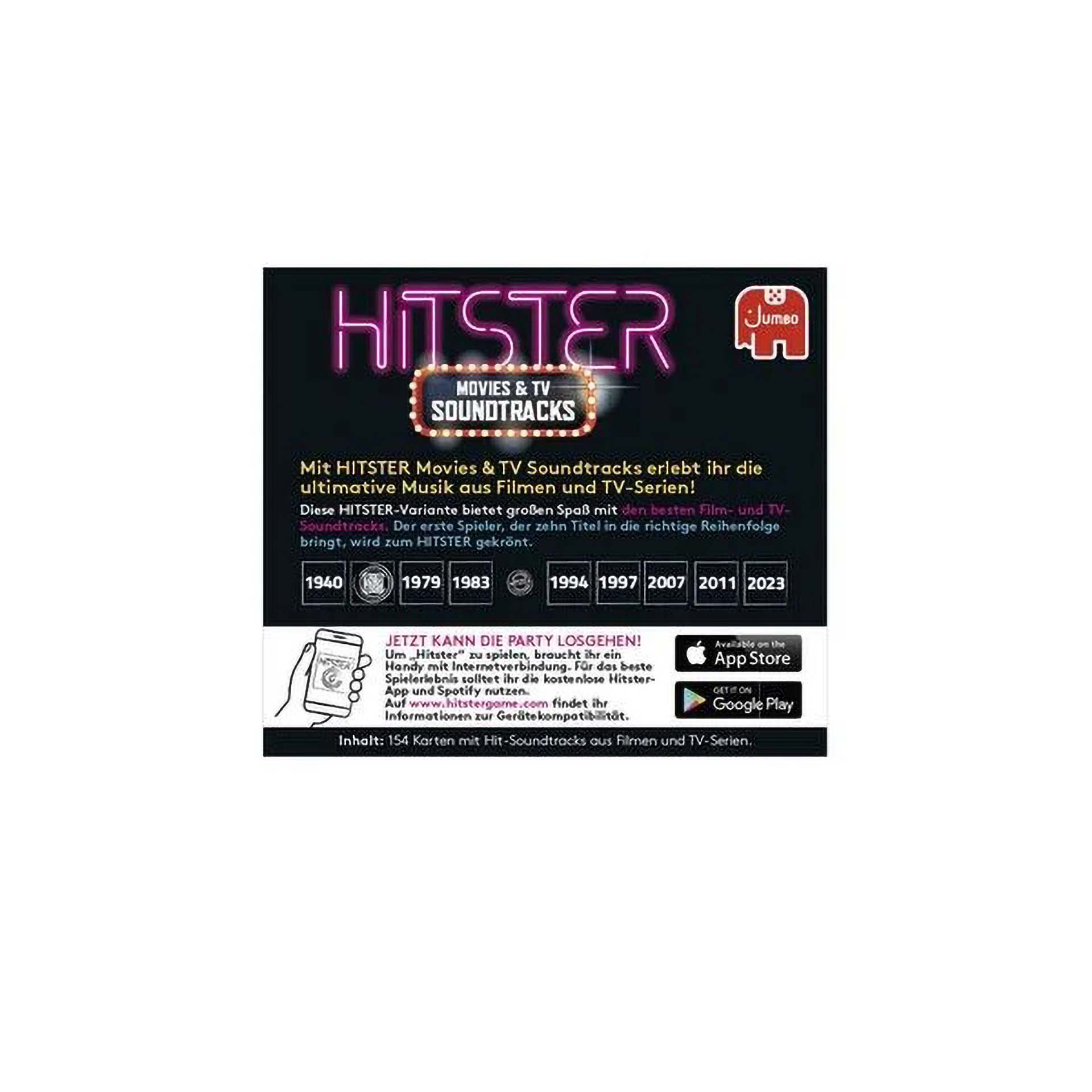 1110100469 Hitster - Movies & TV Soundtracks (Erweiterung) 3